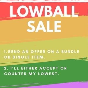 Moving sale! Everything must go!